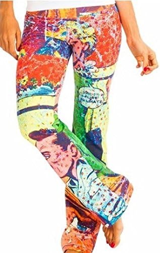 Comic Art Fitness Pant Size Large by Protokolo Activewear