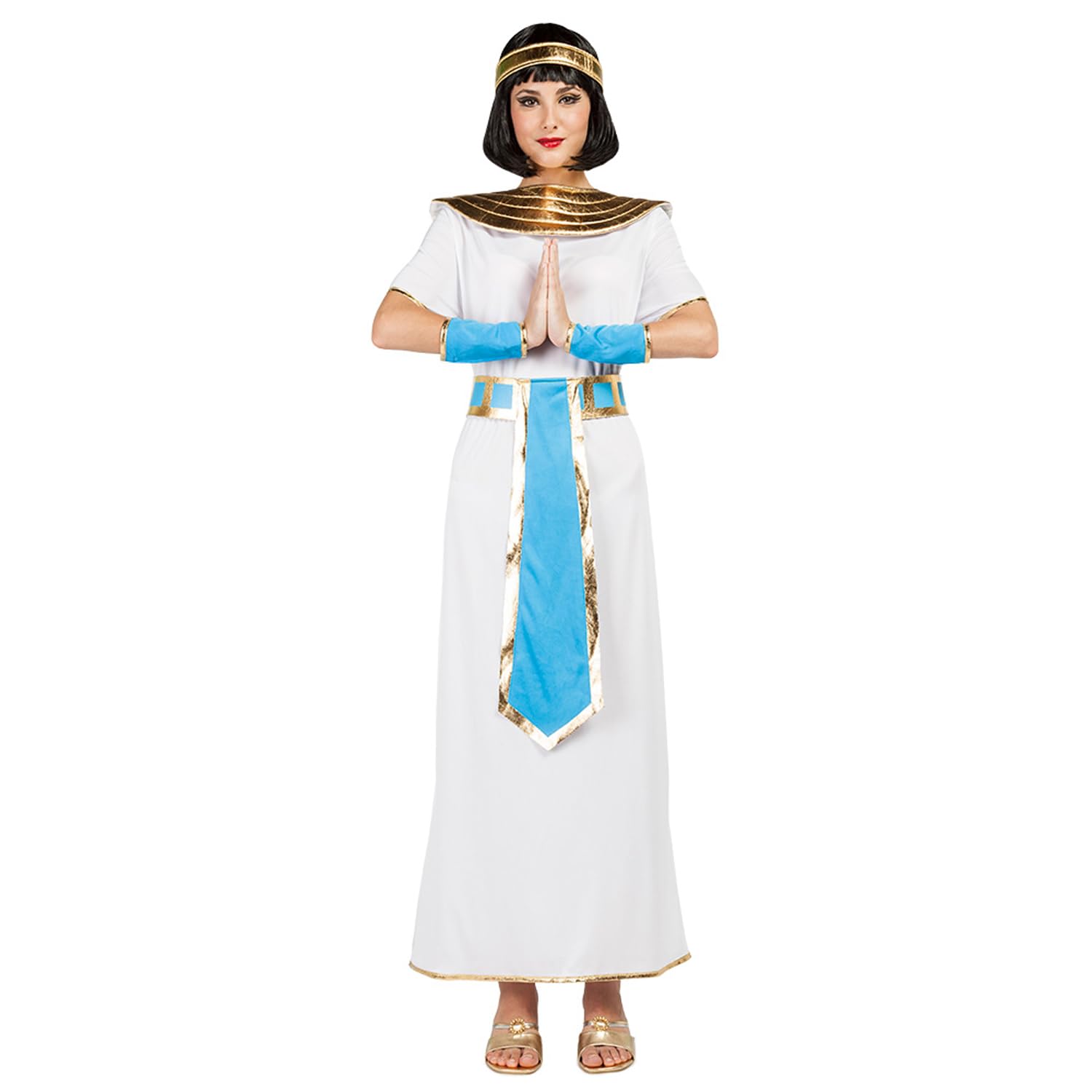 Boland - Pharaoh Costume for Women, 6 Pieces, Fancy Dress Costume for Theme Party, Halloween or Carnival, Egyptians