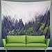 Galoker Misty Forest Tapestry Wall Hanging Forest Tree Tapestry Fantastic Fog Magical Trees Tapestry Nature Landscape Tapestry Bohemian Plant Wall Tapestry for Bedroom Living Room Dorm