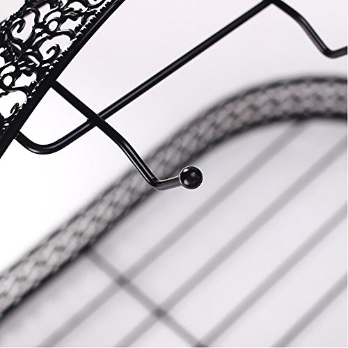 Wire Rack for Organizing 6*saucers & 6*cups & 6*spoons &1*teapot or Coffee Pot/espresso Set Rack /Tea Set Display Stand/cabinet Stacker/kitchen Handling Case - Thumbnail 4