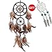Shell Dream Catcher Handmade Traditional Brown 6.5