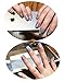 Nail Powder, LilyAngel Holographic Pigment Laser Chrome Nail Powder Manicure Pigment