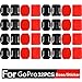 8pcs Flat Mounts and 8pcs Curved Mounts and 16pcs Adhesive Stickers for GoPro HD Hero 2 3 3+ 4 Xiaomi Yi SJ4000 Sports Go pro Accessories Sticker (32 Items)