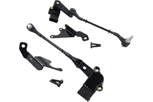 Weonefit Front Left & Right Air Suspension Height Level Sensor Replacement for Land Rover Range Rover 2003-2012 LR020626 RQH500431 LR020627 RQH500420