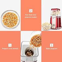 Palomitero Máquina de Palomitas Nostalgia 100% Libre de aceite ...