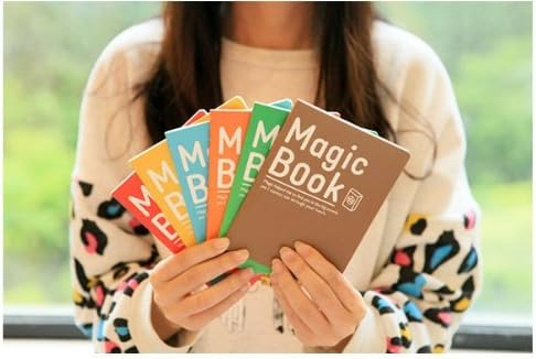 Magic Book A6 car line the soft transcript notebook notepad books 2pcs random delivery