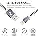 Taiyun Lightning Cable Charger 4Pack (3ft 5ft 6ft 10ft) Lengths Combination Durable and Fast Charging Cords for iPhone 7/7+/6/6+/6s/6s+/5/5s/5c/SE, iPad and More (gray)