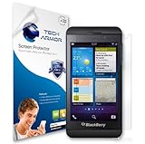 Z10 Screen Protector, Tech Armor High Definition HD-Clear BlackBerry Z10 Film Screen Protector [3-Pack]
