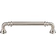 Top Knobs TK323BSN Chareau Collection 5" Reeded Bar Pull, Brushed Satin Nickel