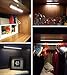 [3 PACK] OxyLED 10 LED Motion Sensing Closet Lights, DIY Stick-on Anywhere Portable 10-LED Wireless Cabinet Night/ Stairs/ Step Light Bar with Magnetic Strip