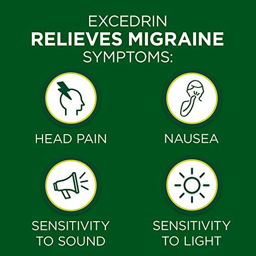 EXCEDRIN MIGRAINE RELIEF CAPLETS TO ALLEVIATE MIGRAINE SYMPTOMS – 200 COUNT