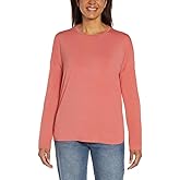 Gap Womens Luxe Long Sleeve Crew Neck Tee T-Shirt