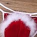 YiZYiF Men's Velvet Red Boxer Briefs Christmas Holiday Shorts Santa Underwear Xmas Thong XX-Large