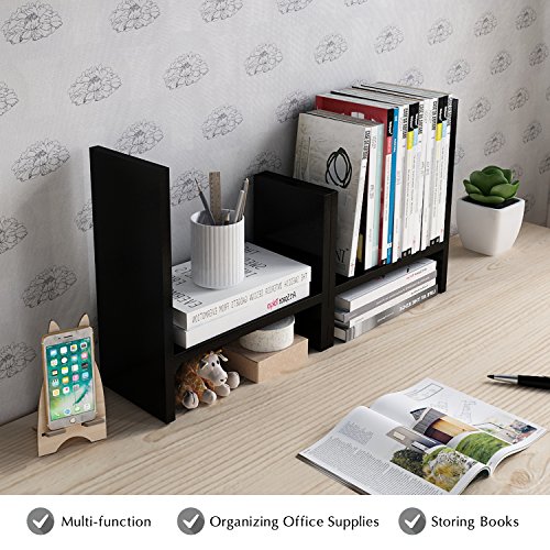 Jerry-Maggie-Desktop-Organizer-Office-Storage-Rack-Adjustable-Wood-Display-Shelf-Free-Style-Double-H-Display-True-Natural-Stand-Shelf-Black