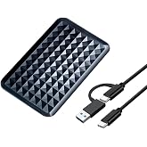 Tianken 2.5'' HDD Ultra Slim Portable External Hard Drive USB 3.1 Type C Storage for PC, Mac, Laptop, PS4,PS5, Xbox one (320GB)