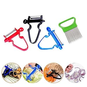 Starall Magic Peelers Slicer Keukengereedschap voor Spud Fruit Plantaardige Peelers Zesters Snijder voor Aardappelen…