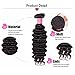 Ali Julia Wholesale 10A Brazilian Deep Curly Wave Hair Bundle 100% Human Hair Weave Extensions Natural Color 95-100g/pc (12