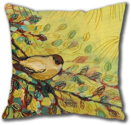 TOMENGBEIAABBCC Square Pillowcase New Illustration Painting North of Ennis Standard Size Design Cotton Pillowcase with Invisible Zipper in 4040CM 1616(527)-527105