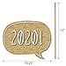 Big Dot of Happiness 2025 Gold New Year's Eve Photo Booth Props, 2025 New Year's Eve Party Props Kit, New Year's Eve Party Supplies, 20 Count