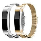 For Fitbit Alta HR and Alta Bands, Humenn Replacement Milanese Loop Stainless Steel Metal Bands For Fitbit Alta HR/ Alta