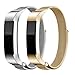 For Fitbit Alta HR and Alta Bands, Humenn Replacement Milanese Loop Stainless Steel Metal Bands For Fitbit Alta HR/ Alta