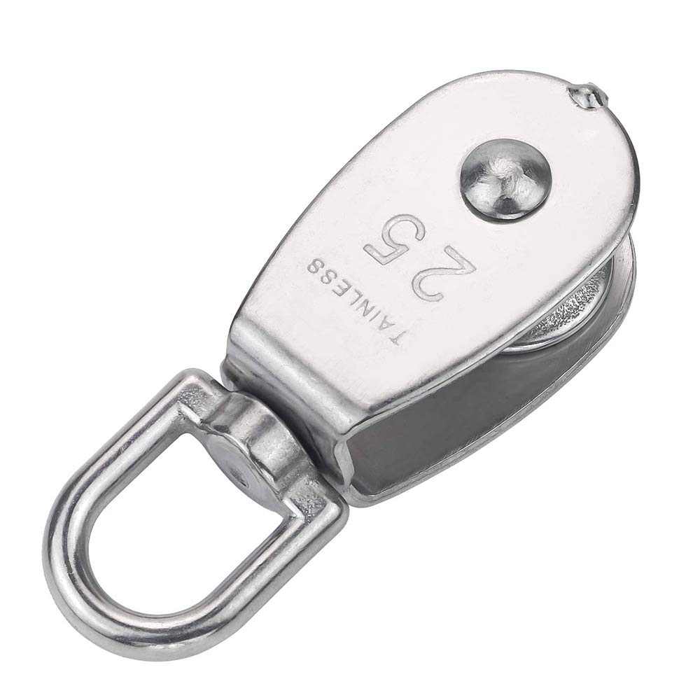 Snatch Block 25000 Lbs Blocco Strappo 6 Tonnellate - Puleggia Per Argano, Carico 25.000 Libbre, Recupero Fuoristrada Puleggia Recupero Fuoristrada - Foto 9