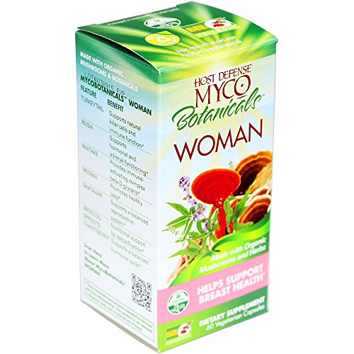 Host defense - mycobotanicals woman, mushroom and herb …
