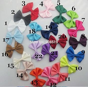 Buy Generic 03 Red Fz0035 4cm 6cm Satin Ribbon Made Bows Various