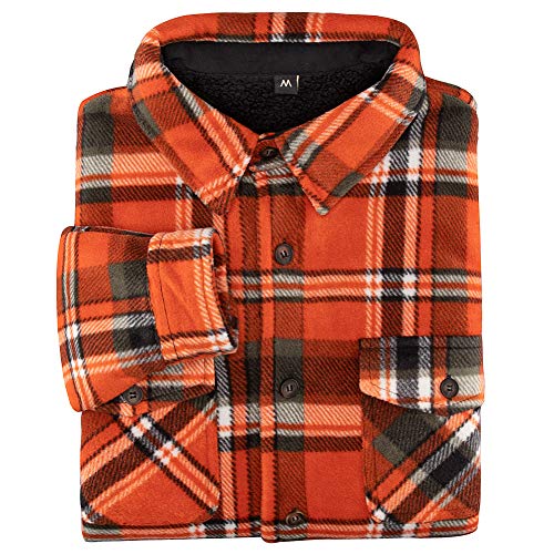 orange plaid jacket