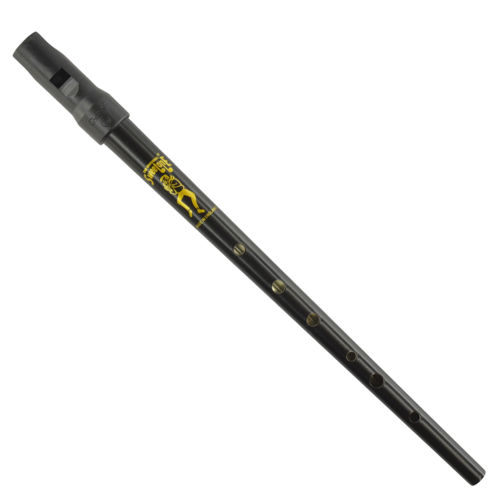 Clarke SSBKD Pennywhistle Sweetone D-tuning, Black