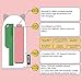 EMIE Cute Power Bank Portable Charger, 5200mAh Samo Dog External Battery Charger, 2.1A Fast Charging Cartoon Compact USB Charger for iPhone Samsung Android Cell Phones with Breathing LED Ears