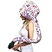 Bonnet Hood Hair Dryer Attachment by Hair Flair • Suitable for All Types of Hair & Hair Extensions • Perfect for Travel • Award Winning Original Patent • Deluxe Softhood • Damage Free (Multi)