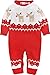 ZOEREA Newborn Baby Romper Christmas Clothes Knitted Sweaters Reindeer Red