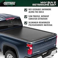 Amazon Com Retrax Retraxone Mx Retractable Truck Bed Tonneau Cover 60453 Fits 2015 2021 Chevy Colorado Gmc Canyon 6 2 Bed 74 Automotive