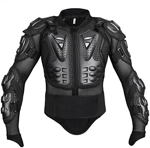 ANHORNG Motocross Body Armour, Motorcyle Full Body Armor with Chest and Back Protection for Motorbike ATV Sports As Protective Gear Armour