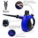 Midas Multi-Purpose Big Capacity Handheld Pressurized Steam Cleaner with 9-Piece Accessories for Stain Removal, Carpets, Curtains, Bed Bug Control, Car Seats