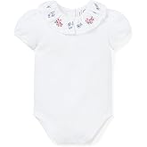 Janie and Jack baby-girls Baby Kitten Ruffle Collar Bodysuit