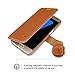 Galaxy S7 Case, TANNC Flip Leather Wallet Phone Case [Layered Dandy] - [Card Slot][Flip][Wallet] - for Samsung Galaxy S7 Devices - Brown