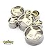Pokemon Pikachu Cut-Out 316L Stainless Steel Double Flared Tunnel Plug (Sold as Pair)