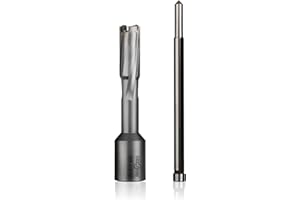 ANGELSWORD TCT Annular Cutter Diameter 1/2", Cutting Depth 2" Tungsten Carbide Tipped, Mag Drill Bits Kit for Magnetic Drill Press, with One 1/4"*4" Pilot Pin