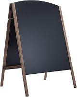 Tangzon A-Board Chalkboard Double Sided Freestanding Indoor Sign 65x65x97cm view 9