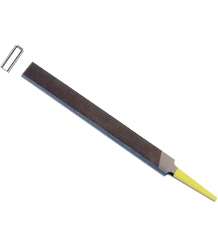 Grobet Schweizer Nadelfeile Rund, 7-3/4 Zoll - Für Metallbearbeitung & Präzisionsarbeiten