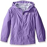 Columbia Big Girl's Switchback Rain Jacket, Grape