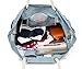 Malirona Large Canvas Beach Bag Shoulder Bags,6 pockets,44L, Weekend Holiday Perfect Bag
