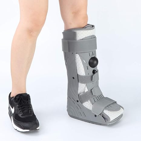 Amazon Co Jp 標準的な骨折ブーツ 足底筋膜炎の足首装具固定靴足のドロップサポートコレクターはアキレス腱炎骨折ブーツの痛みを和らげます ホーム キッチン