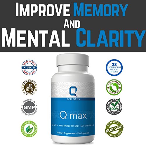 Q Max Best Cognitive Enhancer Micronutrients for Mental Clarity