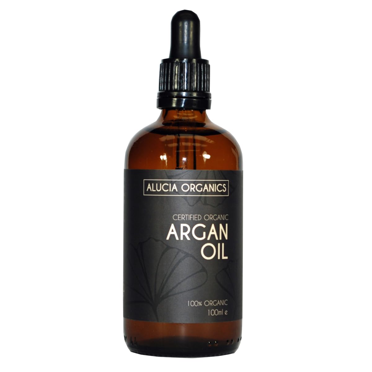 ALUCIA ORGANICS Certified Organic Argan Oil 100ml – 100% Pure Argan Oil for Face, Body & Hair – Natural, Cold-Pressed & Unrefined – Vegan & Cruelty-Free — image 1