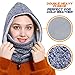 Ski Mask Women Men Balaclava Fleece Hood Winter Face Mask Head Warmer Face Warmer