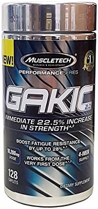 Muscletech Performance Series GAKIC 2.0 128 Caplets