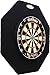 Dart-Stop 29 inch Black Octagon Pro Dart Board Backboard | Wall Protector | Dartboard Surround